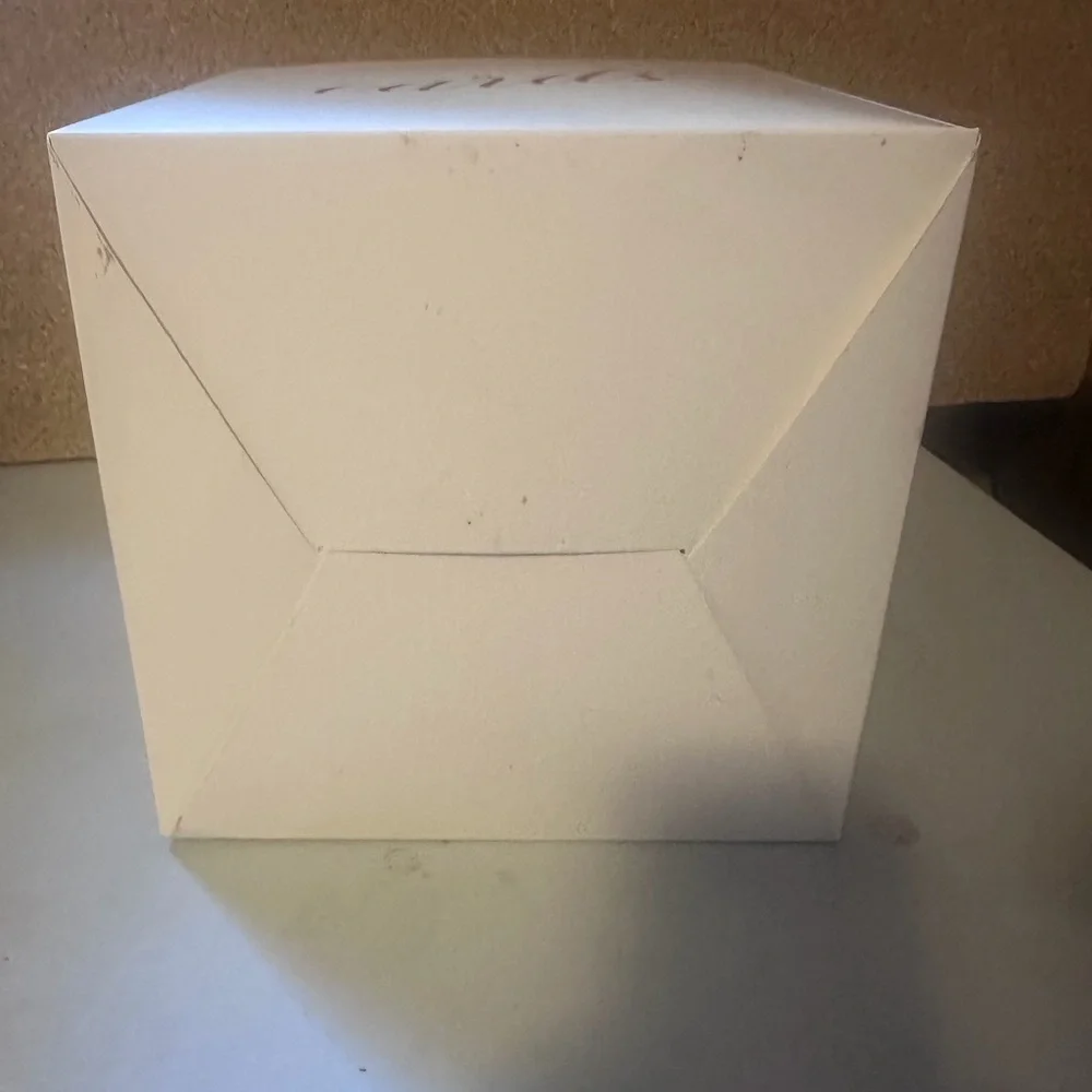 White Card Holder Box